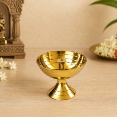 Brass Diya for Pooja