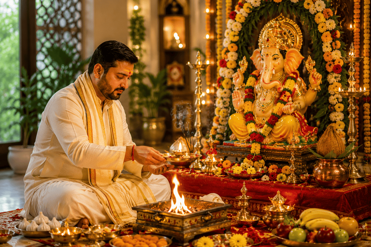 Ganesh Puja Vidhi in Noida