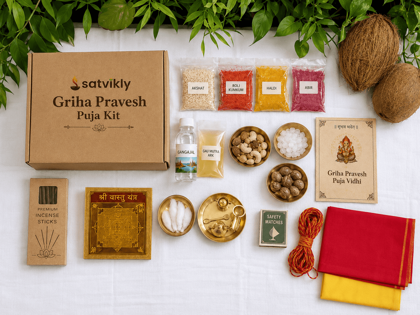 Griha Pravesh puja kit