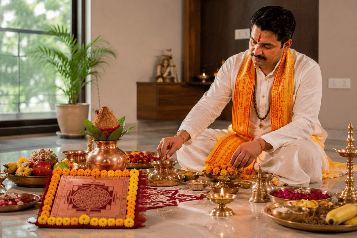 Vastu Puja rituals in Delhi