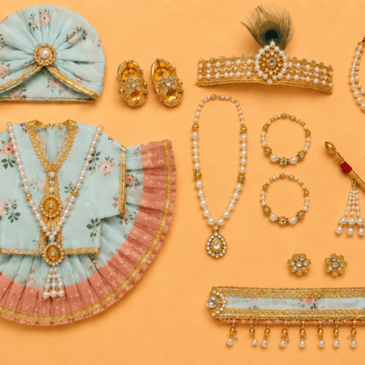 Laddu Gopal shringar set