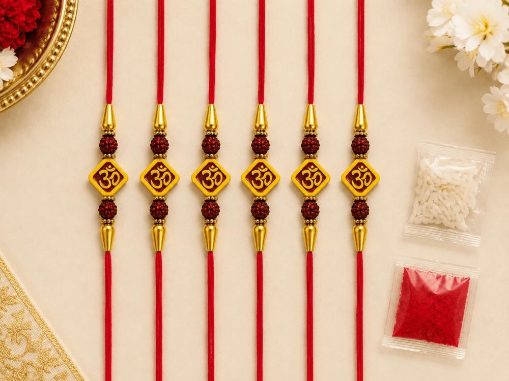 Om Symbol Premium Rakhi