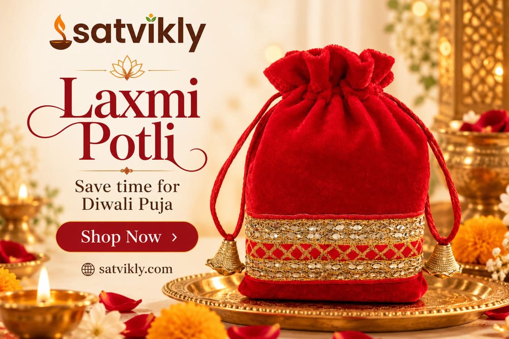 Laxmi Potli with 21 Puja Items